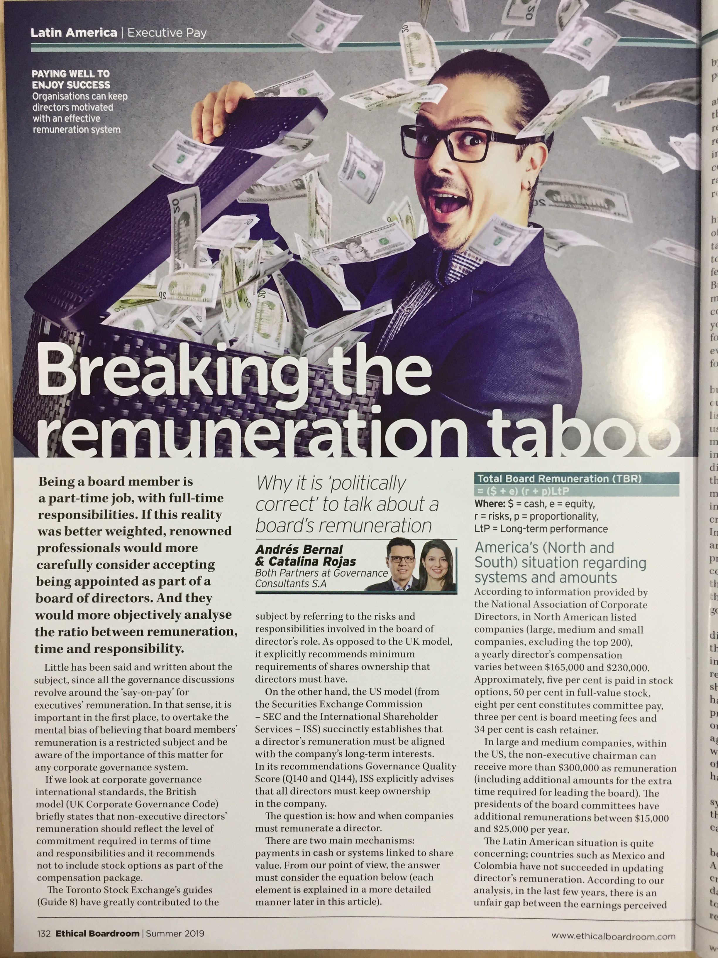 Breaking the remuneration taboo
